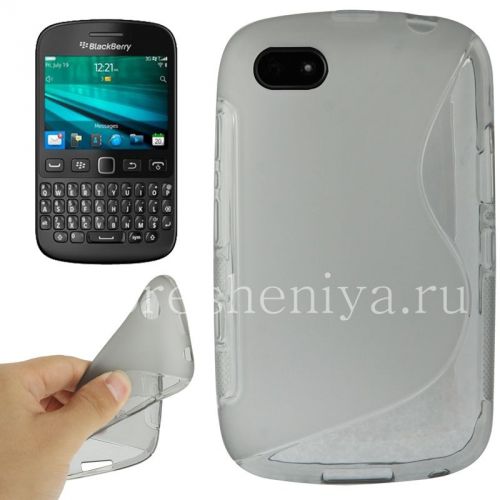 Photogallery for 硅胶套紧凑流线BlackBerry 9720, 灰色 product