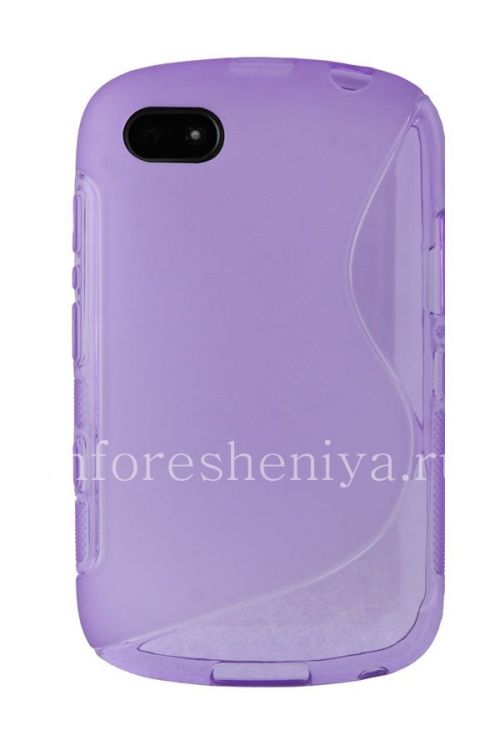Photogallery for 硅胶套紧凑流线BlackBerry 9720, 紫丁香 product