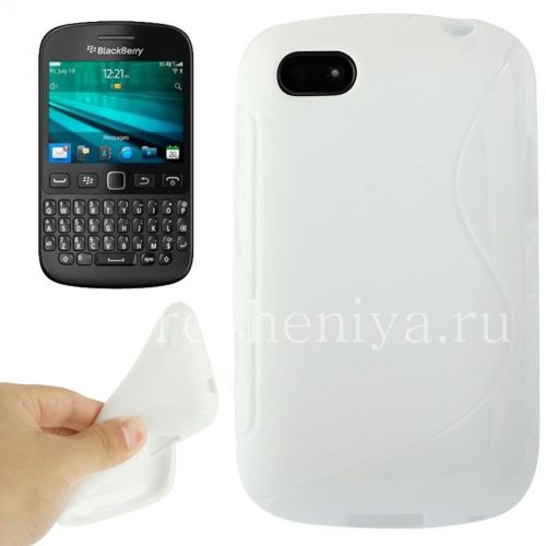 Photogallery for 硅胶套紧凑流线BlackBerry 9720, 白 product