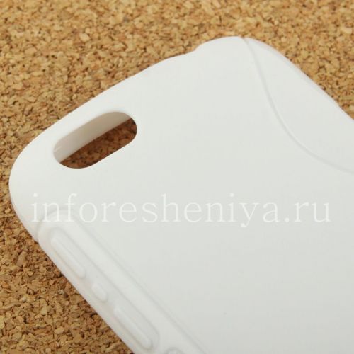 Photogallery for 硅胶套紧凑流线BlackBerry 9720, 白 product