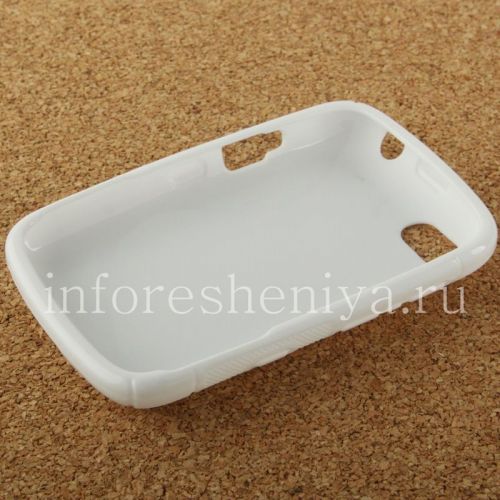 Photogallery for 硅胶套紧凑流线BlackBerry 9720, 白 product