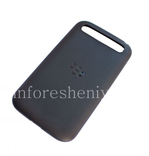Photogallery for Funda de silicona original compactado Shell suave de la caja para BlackBerry Classic, Negro (translúcido Negro) product
