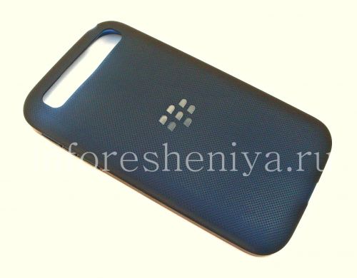 Photogallery for Funda de silicona original compactado Shell suave de la caja para BlackBerry Classic, Azul (azul translúcido) product