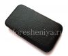 Photo 4 — De cuero original del caso de bolsillo Pocket logotipo de metal de cuero para BlackBerry Classic, Negro (Negro)