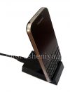 Photo 1 — Asli charger desktop "Kaca" Sync Pod untuk BlackBerry Classic, hitam