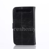 Photo 2 — Etui horizontal en cuir avec fonction d'ouverture prend en charge pour BlackBerry Classic, noir