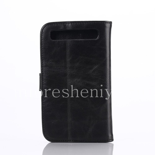 Photogallery for أفقية حقيبة جلد مع وظيفة افتتاح تدعم لبلاك Classic, أسود product