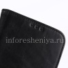 Photo 6 — Horizontal Ledertasche mit Öffnungsfunktion unterstützt für Blackberry Classic, schwarz