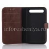 Photo 4 — Etui horizontal en cuir avec fonction d'ouverture prend en charge pour BlackBerry Classic, brun