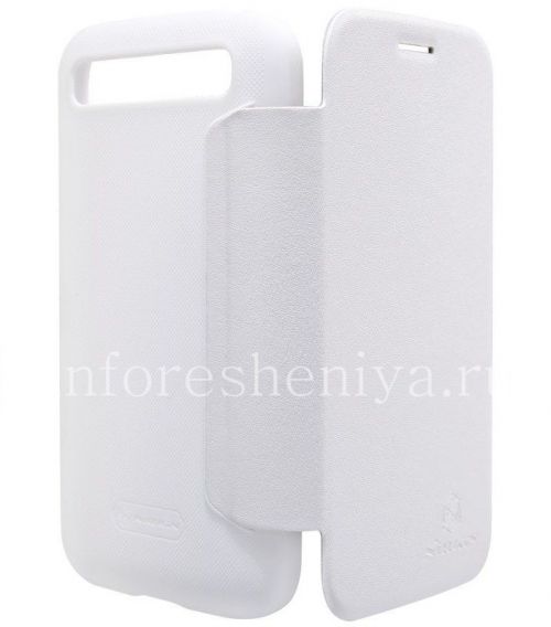 Photogallery for Case combinée ouverture horizontale NILLKIN Victoire pour BlackBerry Classic, Blanc product