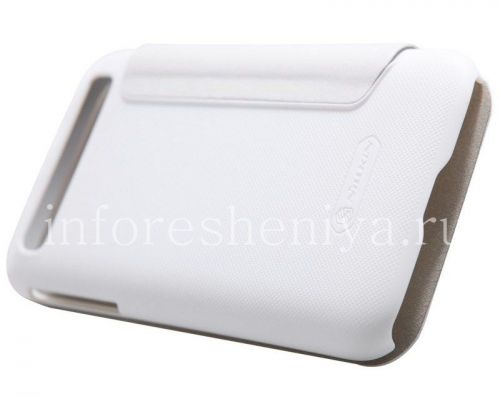 Photogallery for Case combinée ouverture horizontale NILLKIN Victoire pour BlackBerry Classic, Blanc product
