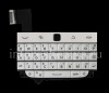 Photo 1 — Die ursprüngliche englische Tastatureinheit mit dem Vorstand und dem Trackpad für Blackberry Classic, weiß