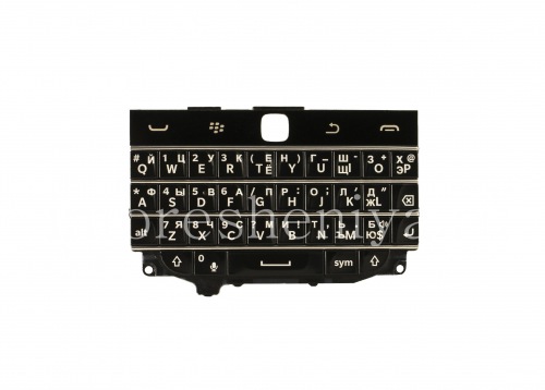 Photogallery for রাশিয়ান কীবোর্ড BlackBerry Classic (খোদাই), কালো product