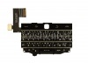 Photo 1 — conjunto de teclado ruso con la junta (sin el trackpad) para BlackBerry Classic (grabado), negro