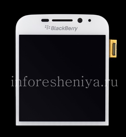 Photogallery for شاشة LCD + شاشة تعمل باللمس (لمس) التجمع من أجل بلاك بيري Classic, أبيض product