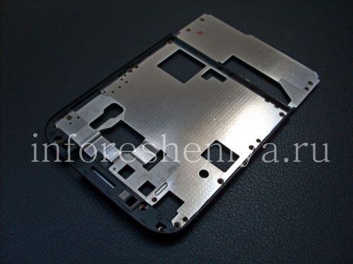 Photogallery for The middle part of the body (the metal base of the screen) for the BlackBerry Classic product