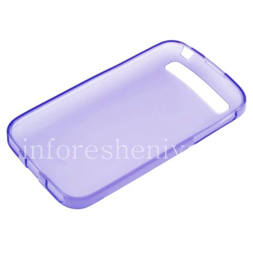 Photogallery for Silicone Case untuk tikar dipadatkan BlackBerry Classic, ungu product