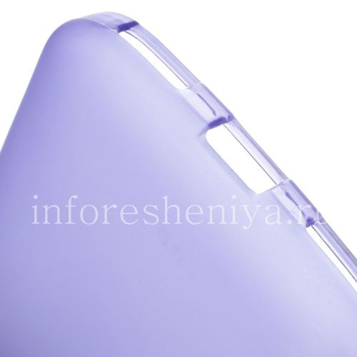 Photogallery for Silicone Case untuk tikar dipadatkan BlackBerry Classic, ungu product