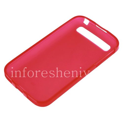 Photogallery for Silicone Case untuk tikar dipadatkan BlackBerry Classic, merah product