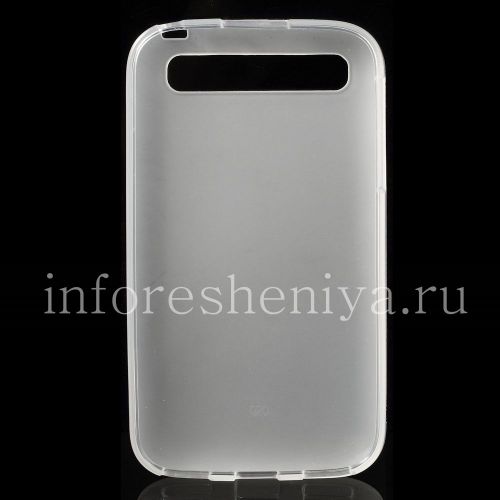 Photogallery for Silicone Case untuk tikar dipadatkan BlackBerry Classic, putih product