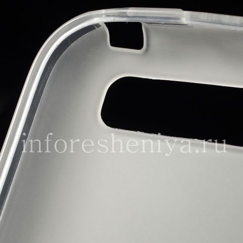 Photogallery for Silicone Case untuk tikar dipadatkan BlackBerry Classic, putih product