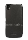 Photo 2 — Kasus kulit asli dengan flip tutup flip Cerdas Kasus untuk BlackBerry DTEK50, Black (hitam)