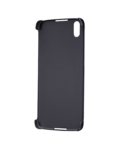 Photogallery for BlackBerry DTEK50 জন্য মূল প্লাস্টিক / চামড়া কেস হার্ড শেল কেস, ব্ল্যাক (কালো) product