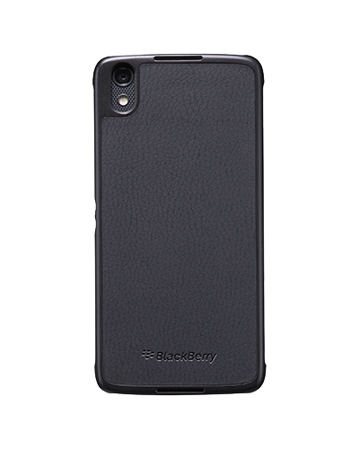 Photogallery for BlackBerry DTEK50 জন্য মূল প্লাস্টিক / চামড়া কেস হার্ড শেল কেস, ব্ল্যাক (কালো) product