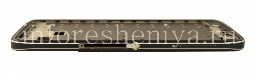 Photogallery for ブラックベリーDTEK50のためのオリジナル筐体の縁（中央部）, グレー（カーボングレー） product