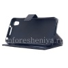 Photo 3 — Leather Case pembukaan horisontal "Classic" untuk BlackBerry DTEK50, hitam