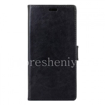 Horizontal Leather Case with opening function supports for BlackBerry DTEK50
