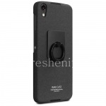 cubierta de plástico firme, cubrir IMAK de arena Shell por BlackBerry DTEK50, Negro (negro)