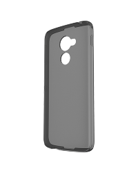 মূল সিলিকন ক্ষেত্রে BlackBerry DTEK60 জন্য নরম শেল কেস নামমুদ্রাম্কিত, ব্ল্যাক (কালো)
