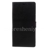 Photo 1 — Leather Case horizontal opening "Classic" for BlackBerry DTEK60, The black