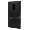 Photo 2 — BlackBerry DTEK60用レザーケース横開口部「クラシック」, ブラック