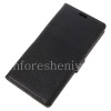 Photo 3 — চামড়া কেস অনুভূমিক খোলার "ক্লাসিক" BlackBerry DTEK60 জন্য, কালো