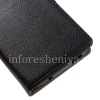 Photo 4 — BlackBerry DTEK60用レザーケース横開口部「クラシック」, ブラック