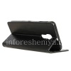 Photo 3 — Housse en cuir horizontale pour la BlackBerry DTEK60 Casual ouverture, noir