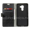 Photo 7 — Caso de cuero horizontal para la apertura ocasional BlackBerry DTEK60, negro