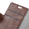 Photo 6 — Housse en cuir horizontale pour la BlackBerry DTEK60 Casual ouverture, brun