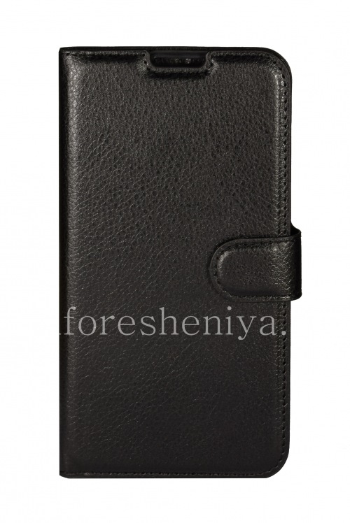 Photogallery for BlackBerry DTEK60 জন্য স্ট্যান্ড খোলার ফাংশন সঙ্গে অনুভূমিক চামড়া কেস, কালো product