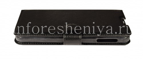 Photogallery for BlackBerry DTEK60 জন্য স্ট্যান্ড খোলার ফাংশন সঙ্গে অনুভূমিক চামড়া কেস, কালো product