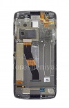 Photo 2 — LCD-Bildschirm mit Touchscreen und Blende für BlackBerry DTEK60, Gray (Erde Silber)