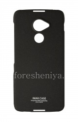 Firm plastic cover, cover IMAK Sandy Shell for BlackBerry DTEK60, Black