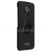 Photo 6 — Firm cover plastic, amboze IMAK Sandy Shell for BlackBerry DTEK60, Black (Black)