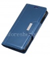 Photo 5 — BlackBerry KEY2 LE के लिए चमड़ा केस बुक, नीला