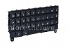 Photo 5 — لوحة المفاتيح الإنجليزية الأصلية في التجمع مع لوحة ، عنصر اللمس والماسح الضوئي لبصمات الأصابع ل BlackBerry KEY2 LE, قائمة ، QWERTY