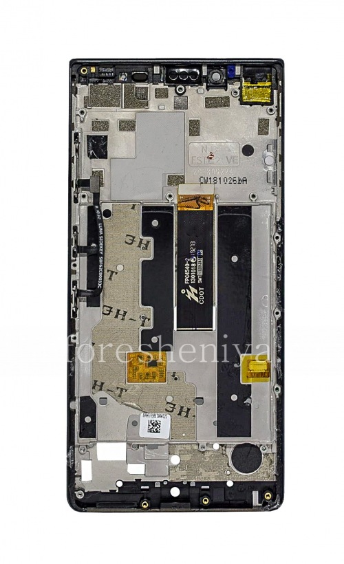 Photogallery for LCD screen + touchscreen + bezel for BlackBerry KEY2 LE, Slate product