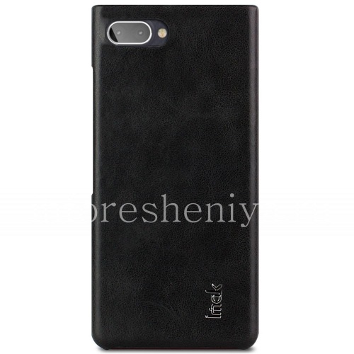 Photogallery for Corporate plastic cover-cover Leather IMAK for BlackBerry KEY2 LE, Black product