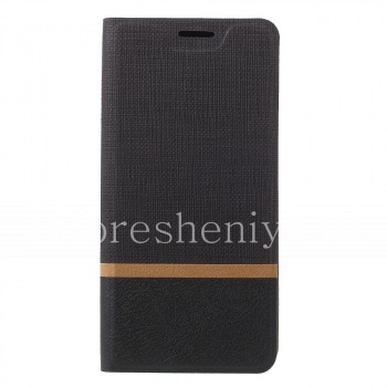 Bukaan horizontal case kulit untuk BlackBerry KEY2
